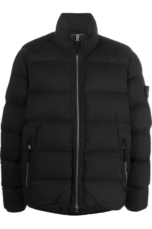 Stone Island Compass-patch padded down jacket