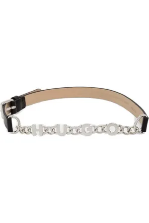HUGO BOSS Logo chain belt