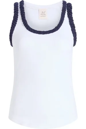 Cinq A Sept Braided tank top