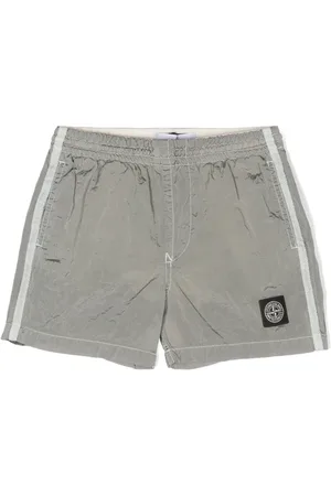 Stone Island Compass-motif swim shorts