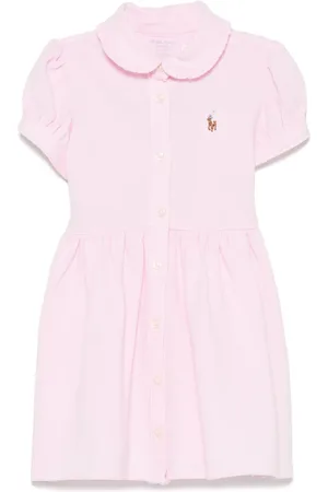 Ralph Lauren Piqué-weave dress set