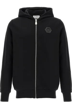 Philipp Plein Logo-patch hoodie