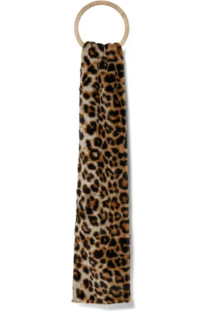 Kurt Geiger Leopard-print scarf