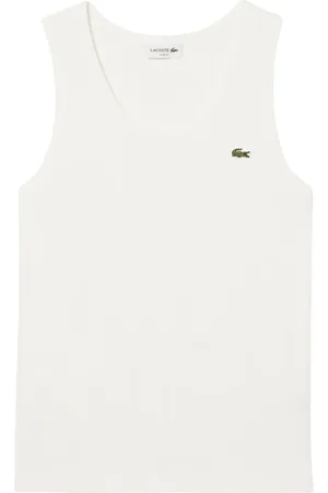 Lacoste Logo-embroidered tank top