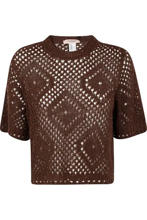 Twin-Set Open-knit short-sleeve top