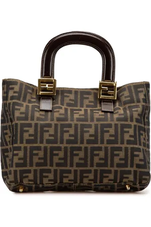 Fendi 2000-2010 Small Zucca Canvas Twins tote bag
