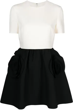 VALENTINO GARAVANI Crepe Couture minidress