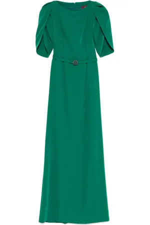 Cristallini Blanca maxi dress