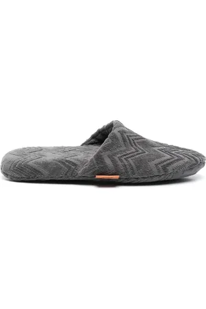 Missoni Zigzag-woven slippers