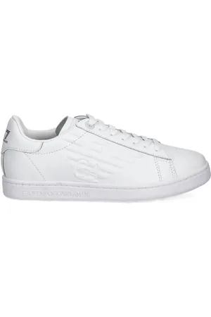 EA7 Logo-debossed sneakers