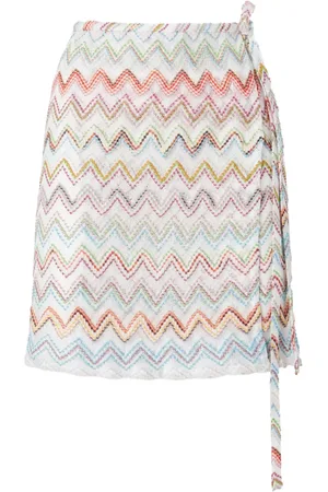Missoni Zigzag-pattern mini skirt