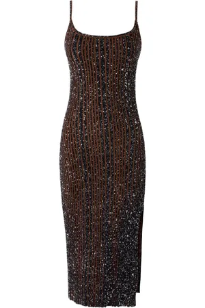 Missoni Glitter-detailing midi dress
