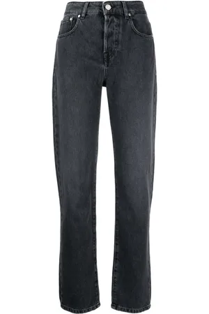 Trussardi High-waisted straight-leg jeans