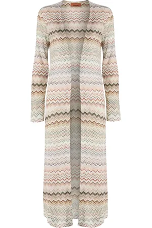 Missoni Zigzag-pattern cardi-coat