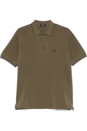 HERNO Logo-embroidered polo shirt