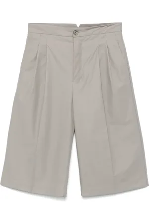 Ami Pleat-detail shorts