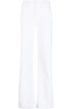 Paige Mid-rise straight-leg jeans