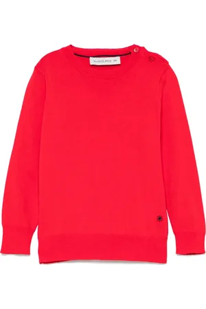 Manuel Ritz Logo-embroidered top