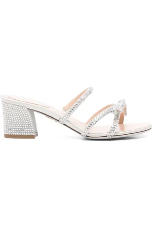 RENE CAOVILLA 55mm crystal-embellished sandals