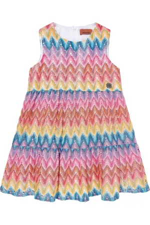 Missoni Chevron-knit dress