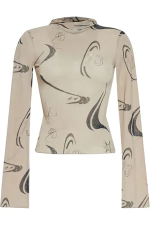 AVAVAV Abstract-print top