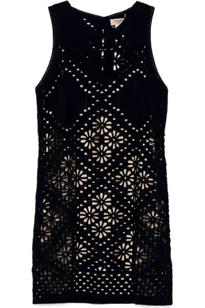 Twin-Set Open-knit mini dress