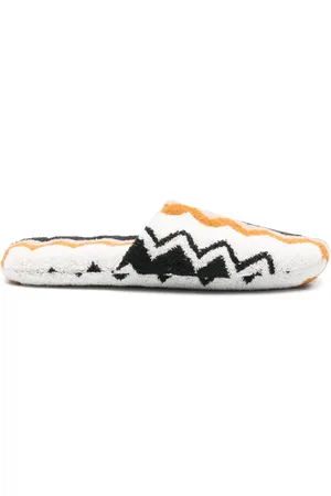 Missoni Zigzag-woven slippers