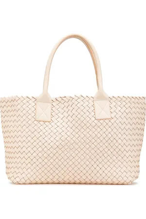 Bottega Veneta 2000-2011 Small Lambskin Intreccio Cabat tote bag