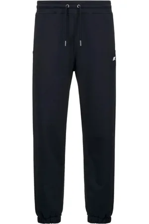 K-Way Logo-embroidered track pants