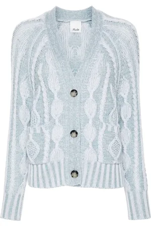 Allude Cable-knit cardigan