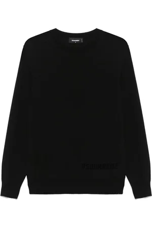 Dsquared2 Flocked-logo sweater