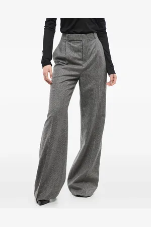 Saint Laurent Prince of Wales-checked trousers