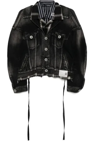 Maison Mihara Yasuhiro Layered denim jacket