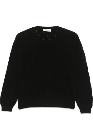 BRUNO MANETTI Pointelle-knit sweater