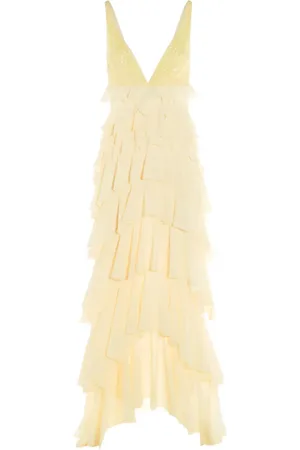 Elisabetta Franchi Layered maxi dress