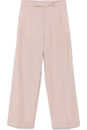 BRIGLIA Pleat-detailed trousers