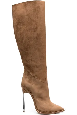 Casadei Suede stiletto boots