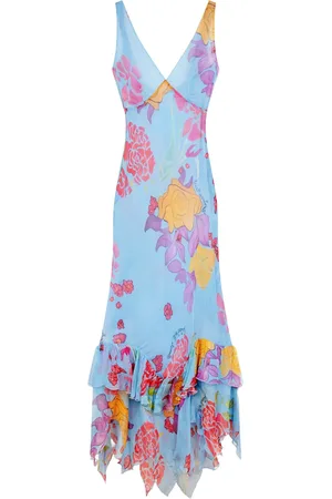 Donde Esteban Cielo maxi dress