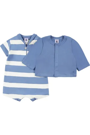 Petit Bateau Striped shorties (set of two)
