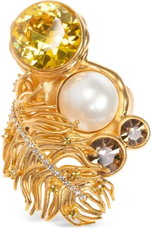 Marni Pearl-embellished ring