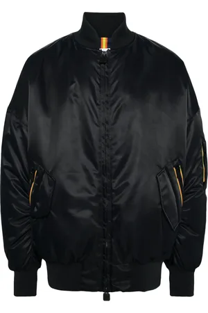 K-Way Londony satin-finish bomber jacket