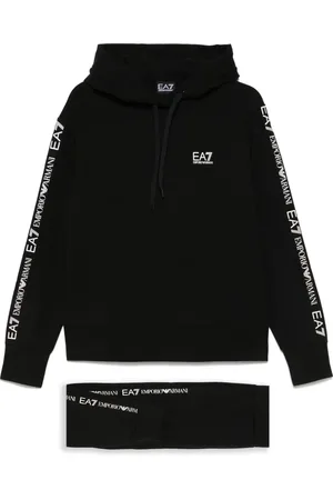 EA7 Logo-print tracksuit