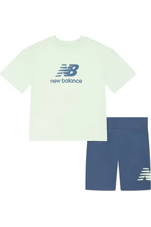 New Balance Logo-print shorts set