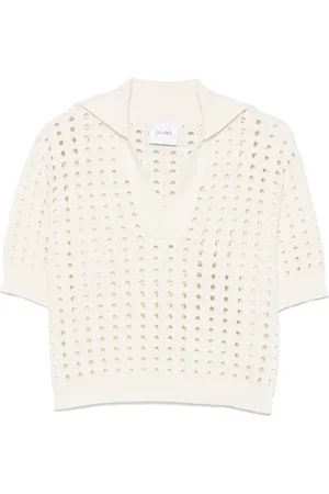 NUDE Open-knit T-shirt