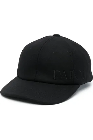 Patou Embroidered-logo felt cap