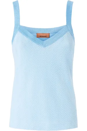 Missoni Zigzag-woven tank top