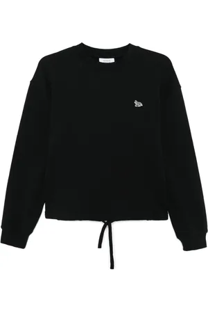 Maison Kitsuné Fox-patch sweatshirt