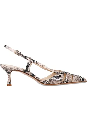 SERGIO LEVANTESI 50mm Edda slingback pumps