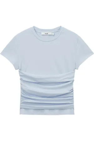 B+AB Ruched-detail T-shirt