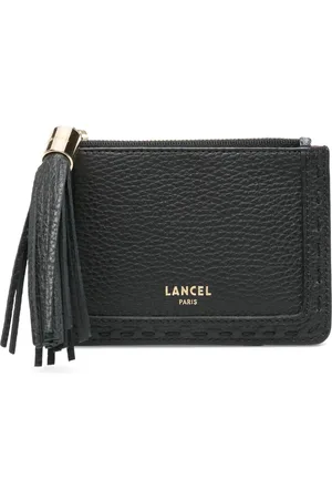 LANCEL L zipped card holder